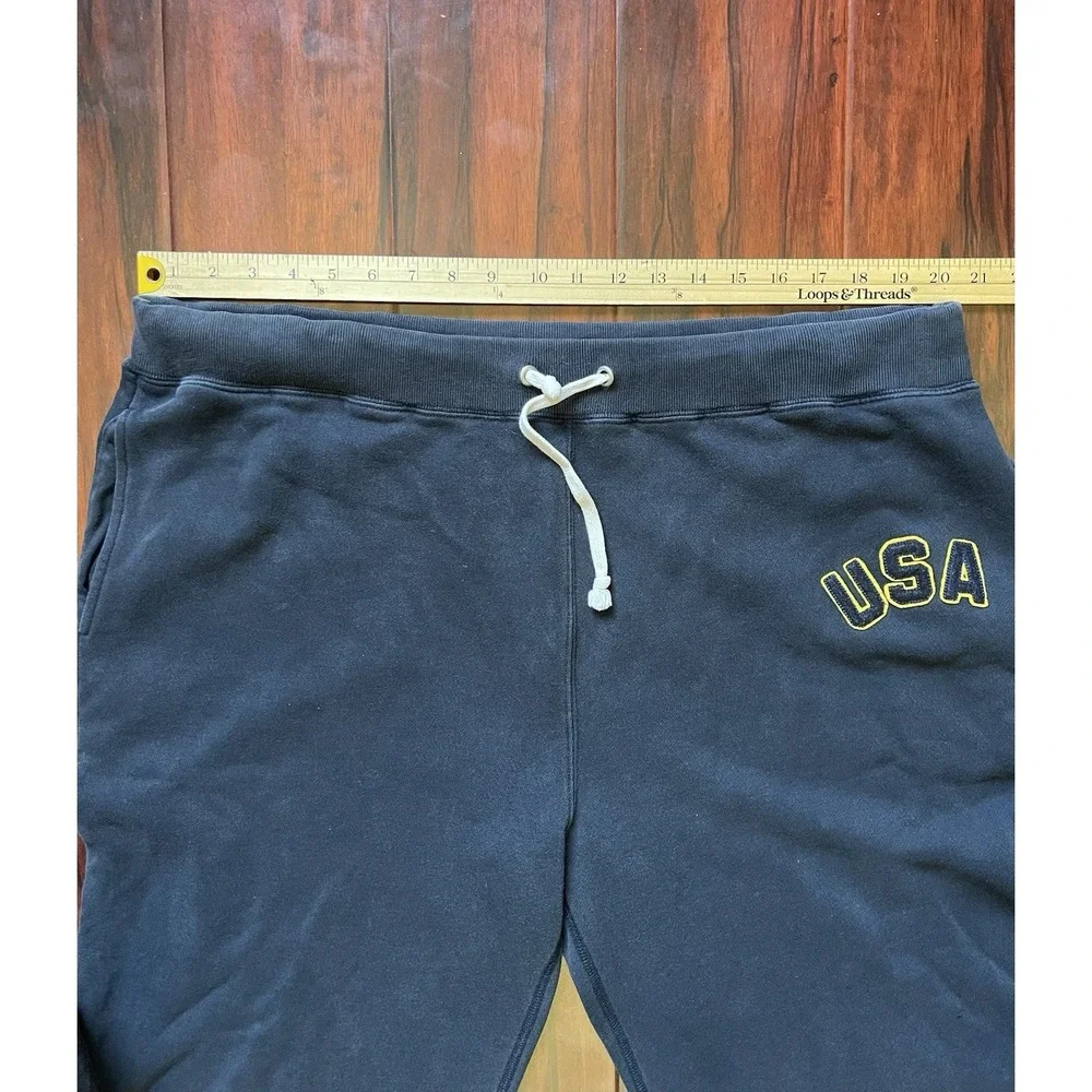 Polo Jeans‎ Company USA Navy Blue Sweatpants Men's Size Large Preowned Y2K 2000s